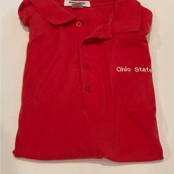 Vintage PING by Karsten Short Sleeve Golf Polo Shirt Ohio State Single Stitch - Picture 16 of 16